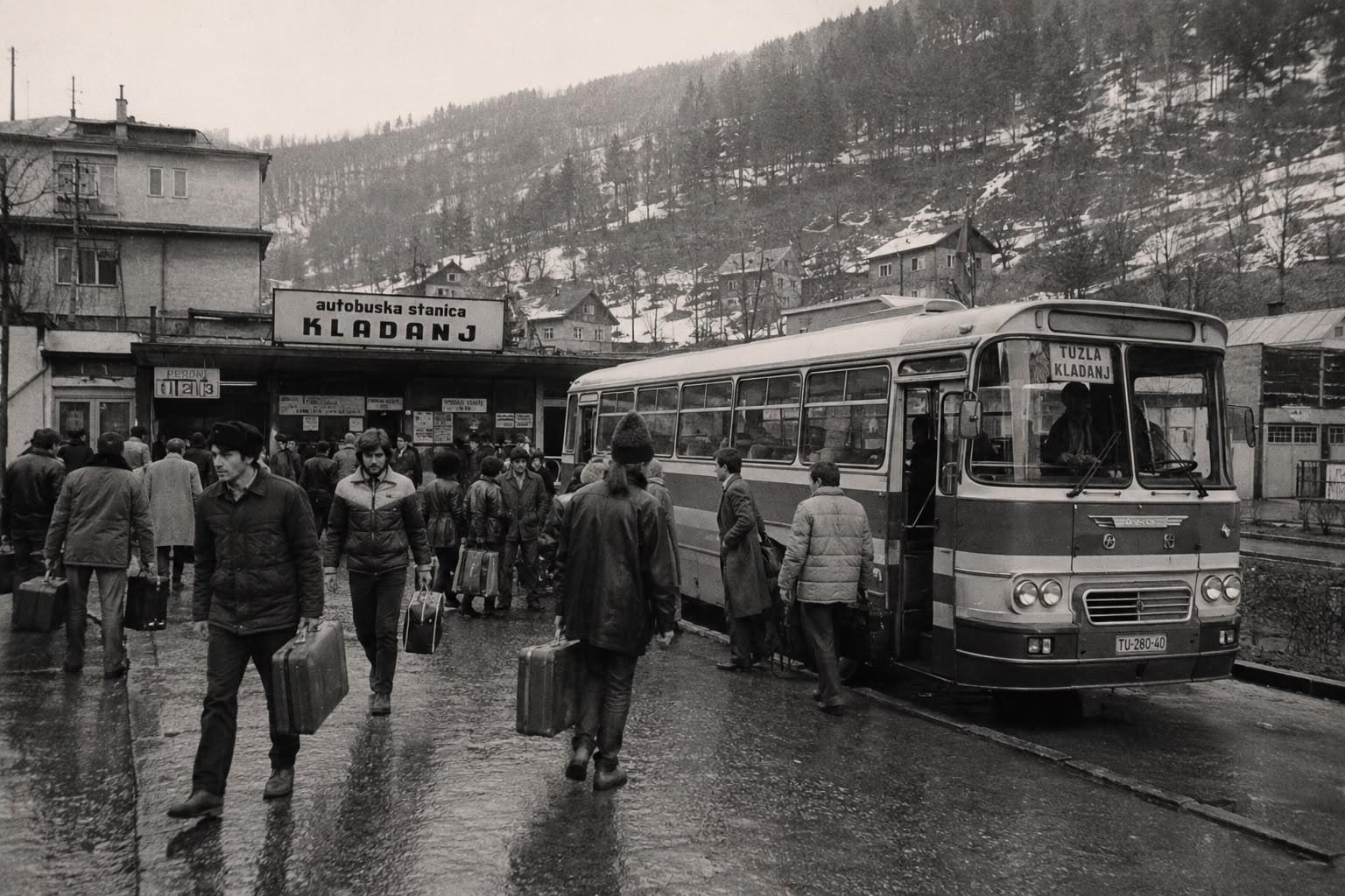 Historija autobuske stanice Klabus Kladanj 1
